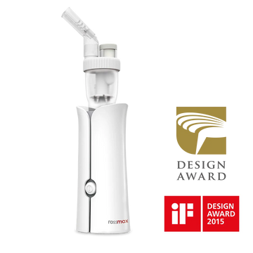 Rossmax NH60 Handheld Piston Nebulizer – Tubeless Portable Nebulizer Machine | Compact Quiet Inhaler with VAT Technology