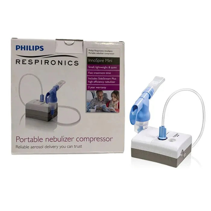 Philips InnoSpire Mini Portable Nebulizer – Compact Compressor Nebulizer System