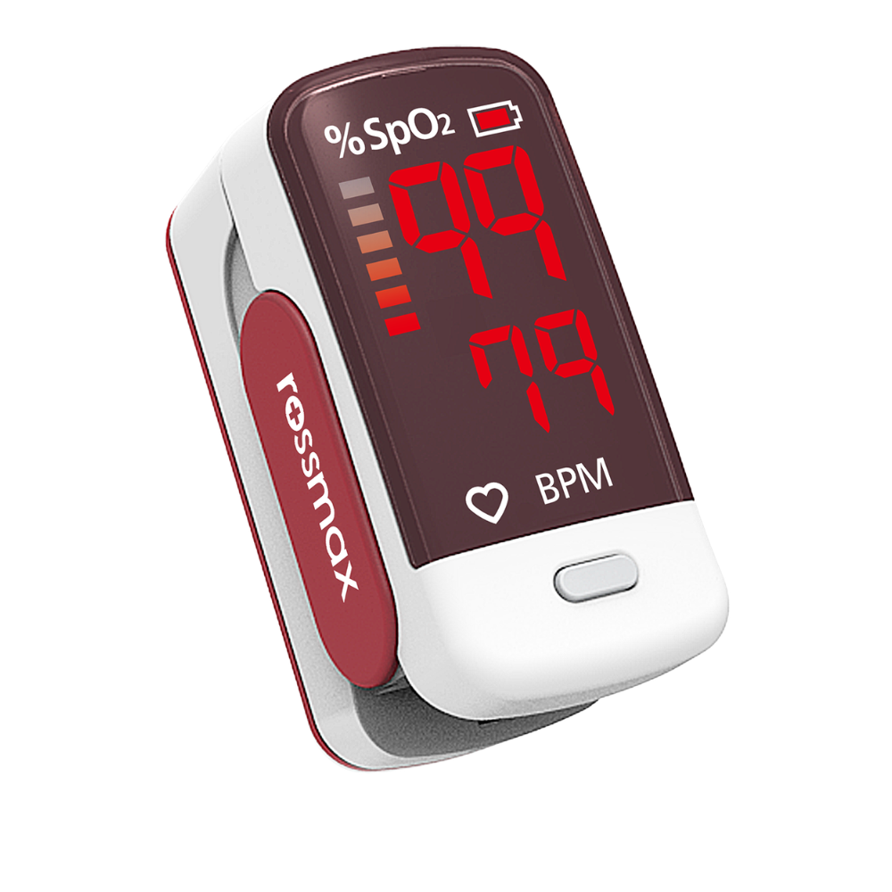 Rossmax SD100 Fingertip Pulse Oximeter – Accurate Oxygen & Pulse Monitor