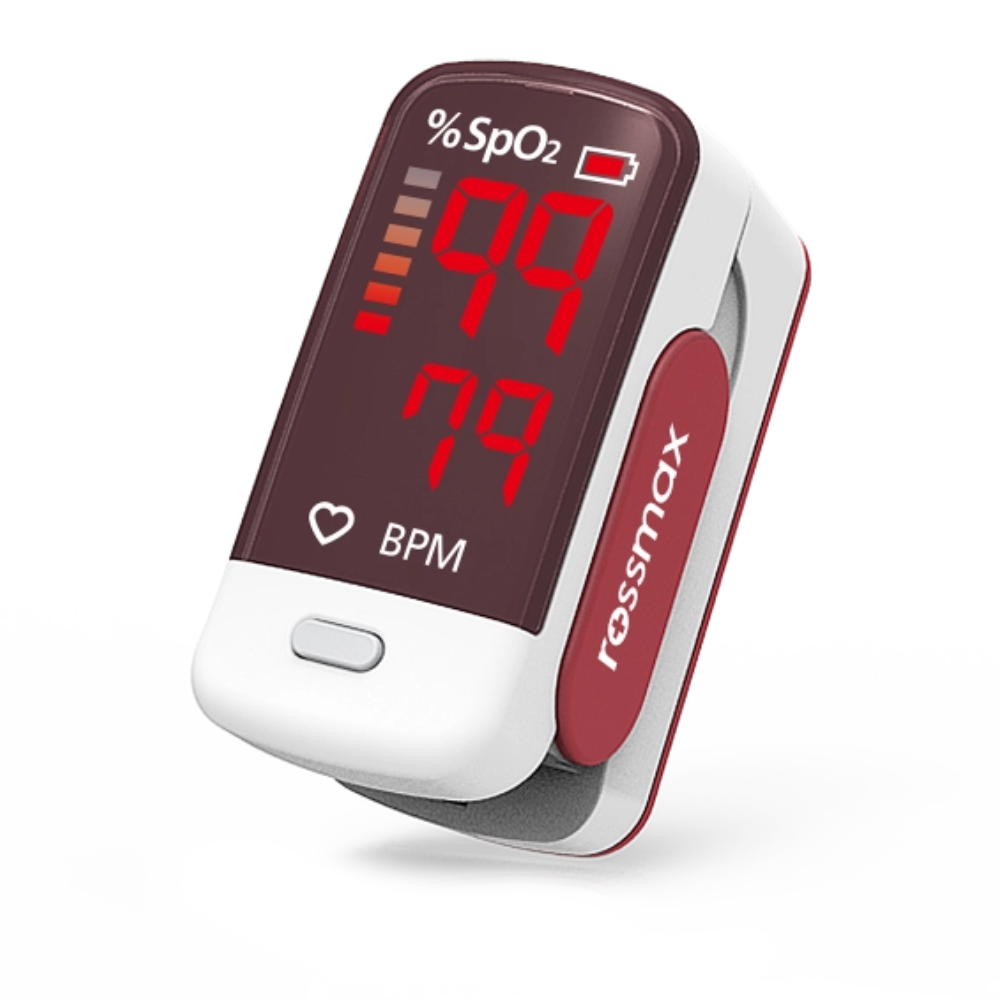 Rossmax SD100 Fingertip Pulse Oximeter – Accurate Oxygen & Pulse Monitor