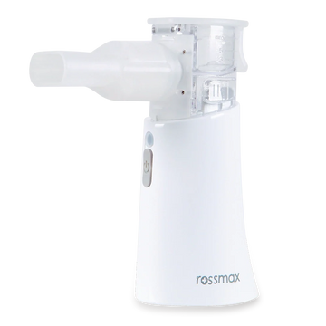 Rossmax NC200 Portable Mesh Nebulizer – Ultra-Silent Handheld Nebulizer Machine | Travel-Friendly USB Powered Inhaler