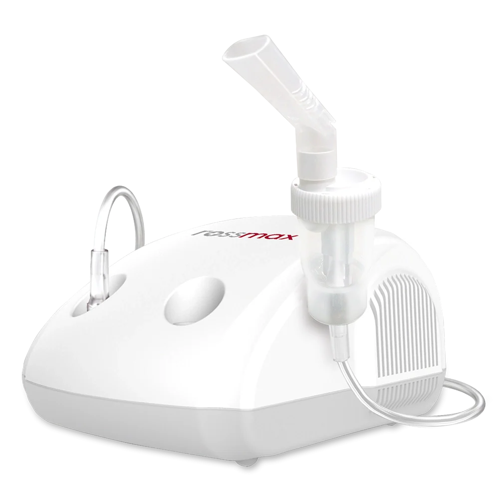 Rossmax NE100 Piston Nebulizer Machine – Easy Clean 2-in-1 Design | High Efficiency Inhaler Nebulizer for Home Use