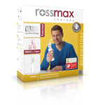 Rossmax NH60 Handheld Piston Nebulizer – Tubeless Portable Nebulizer Machine | Compact Quiet Inhaler with VAT Technology
