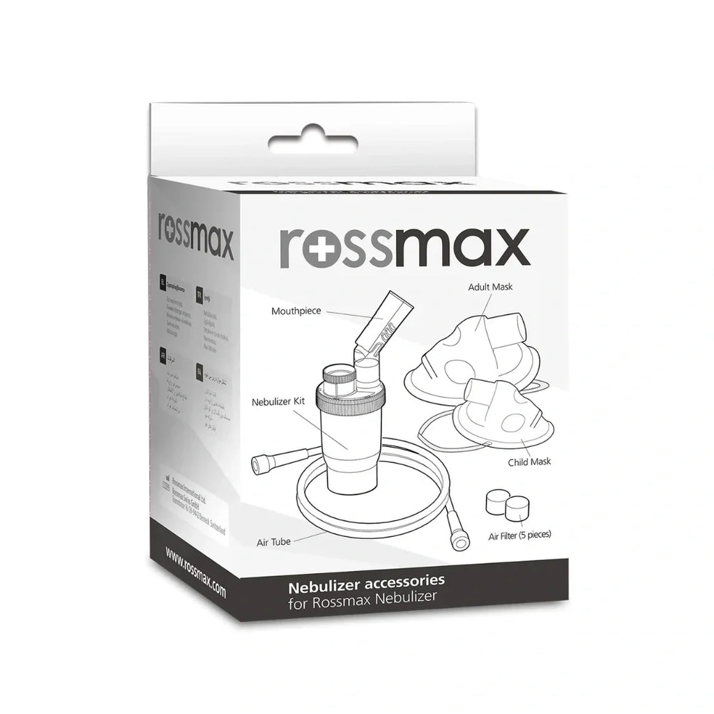 Rossmax VAT Nebulizer Kit N1 – Adjustable Valve Technology for Asthma & COPD | Best Nebulizer Price in Pakistan
