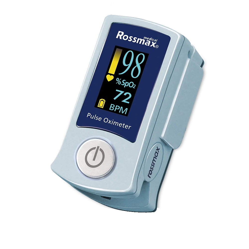Rossmax SB220 Fingertip Pulse Oximeter - Accurate SpO2 & Pulse Rate Monitor with OLED Display | Price in Pakistan