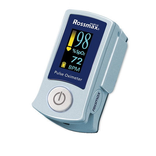 Rossmax SB220 Fingertip Pulse Oximeter - Accurate SpO2 & Pulse Rate Monitor with OLED Display | Price in Pakistan