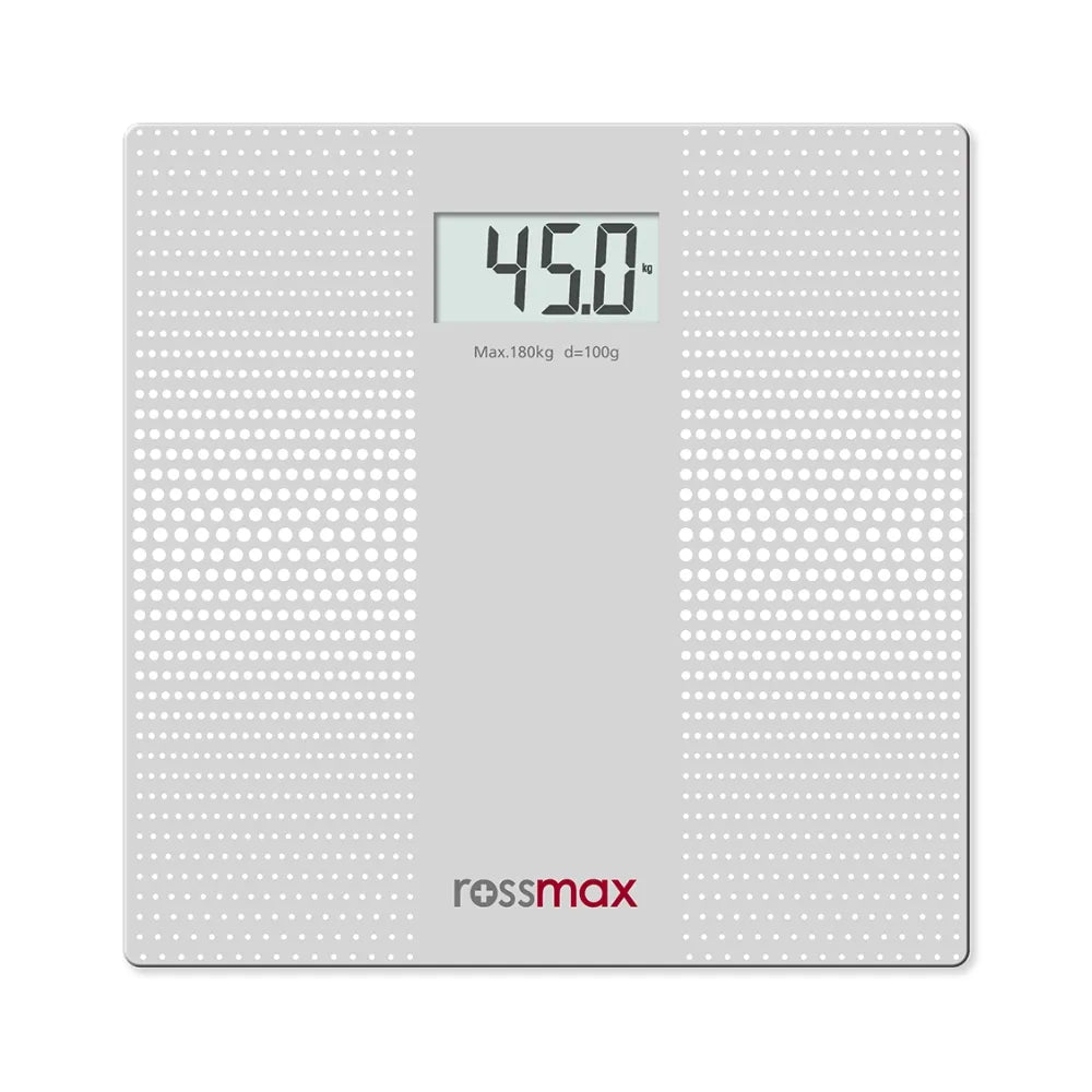 WB101 Glass Digital Bathroom Scale 180kg Super Slim