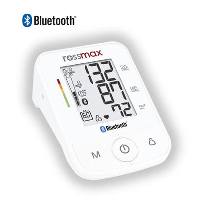 Rossmax X3 BT Automatic Blood Pressure Monitor – Bluetooth Connectivity