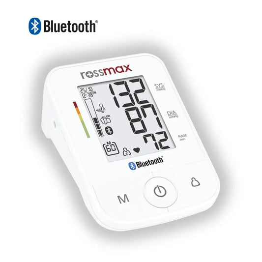Rossmax X3 BT Automatic Blood Pressure Monitor – Bluetooth Connectivity